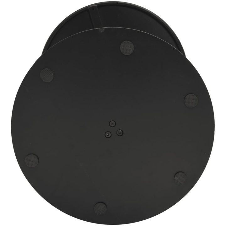Trädgårdsbord rund svart ⌀60x105 cm stål vidaXL ⌀60 x 105 cm – bild 6