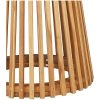 Trädgårdsbord Solid Teak vidaXL ⌀70 x 75 cm – miniatyr 6