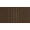 Trädgårdsbord stål vidaXL 140 x 80 x 72 cm – miniatyr 4