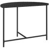 Trädgårdsbord svart 170x80x74 cm konstrotting vidaXL 100 x 50 x 75 cm – miniatyr 3