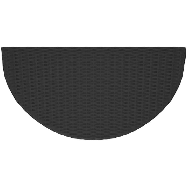 Trädgårdsbord svart 170x80x74 cm konstrotting vidaXL 100 x 50 x 75 cm – bild 6