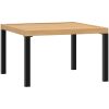 Trädgårdsbord svart 65x65x40 cm aluminium vidaXL – miniatyr 5
