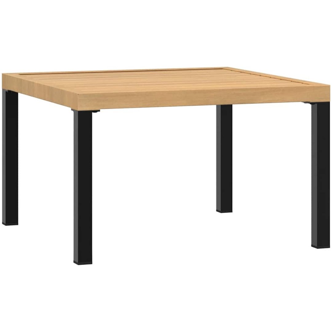 Trädgårdsbord svart 65x65x40 cm aluminium vidaXL – bild 5