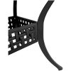 Trädgårdsbord svart 80x80x75 cm gjuten aluminium vidaXL – miniatyr 10