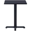 Trädgårdsbord svart vidaXL 60 x 60 x 75 cm – miniatyr 2