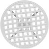 Trädgårdsbord vit ⌀48x53 cm gjuten aluminium vidaXL – miniatyr 8