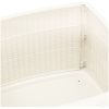 Trädgårdsbord vit 53x53x40 cm plast vidaXL – miniatyr 7