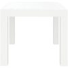 Trädgårdsbord vit 59x47x40 cm PP vidaXL – miniatyr 4