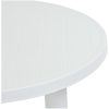 Trädgårdsbord vit 89 cm plast vidaXL – miniatyr 4