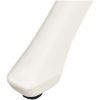 Trädgårdsbord vit 90x90x73 cm gjuten aluminium vidaXL – miniatyr 5