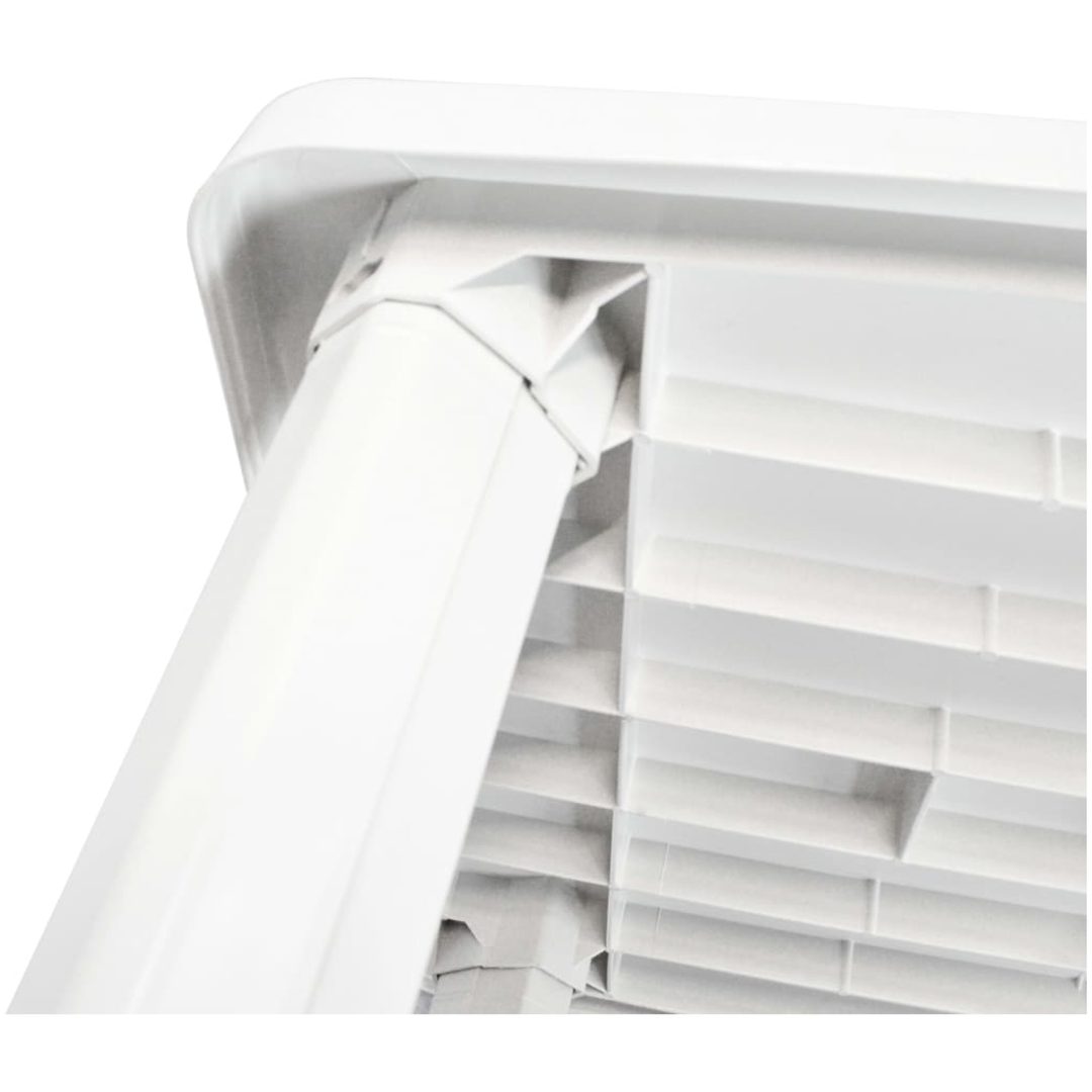 Trädgårdsbord vit plast vidaXL 101 x 68 x 72 cm – bild 3