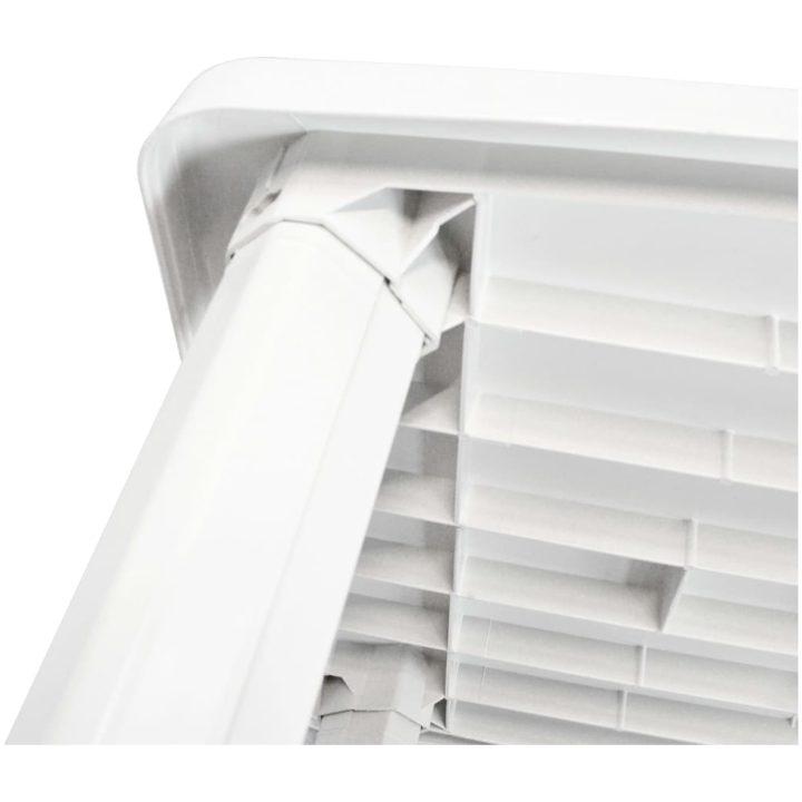 Trädgårdsbord vit plast vidaXL 101 x 68 x 72 cm – bild 3