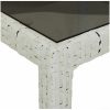 Trädgårdsbord Vitt Konstrotting vidaXL 190 x 90 x 75 cm – miniatyr 6