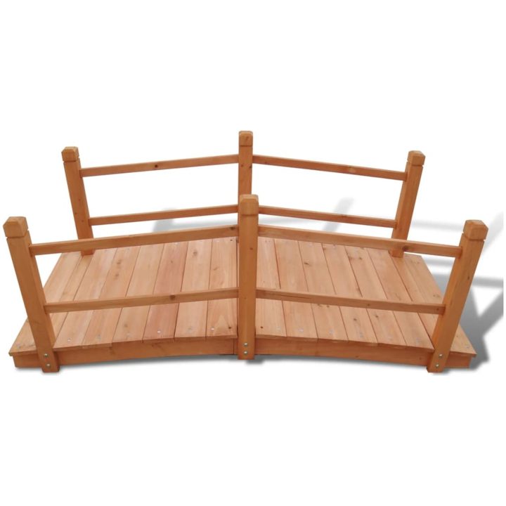 Trädgårdsbro 140 x 60 x 56 cm vidaXL – bild 2