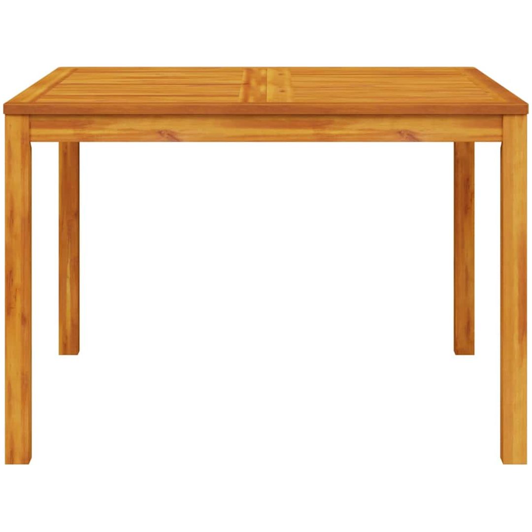 Trädgårdsdining Set 3 pcs Brun vidaXL 110 x 110 x 75 cm – bild 6