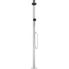 Trädgårdsdusch 215 cm aluminium vidaXL – miniatyr 3