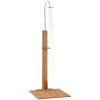 Trädgårdsdusch 75x75x210 cm massiv teak vidaXL – miniatyr 4