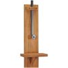 Trädgårdsdusch 75x75x210 cm massiv teak vidaXL – miniatyr 10