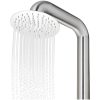 Trädgårdsdusch med brunt golv 230 cm rostfritt stål vidaXL 110 x 62 x 5 cm – miniatyr 10