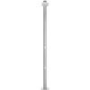 Trädgårdsdusch med grått golv 220 cm rostfritt stål vidaXL 80 x 62 x 5 cm – miniatyr 3