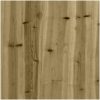 Trädgårdsfåtölj impregnerad furu vidaXL Utan dynor – miniatyr 7