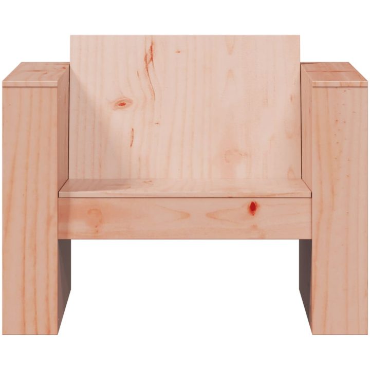 Trädgårdsfåtölj massivt douglasträ vidaXL 79 x 60 x 62 cm – bild 4