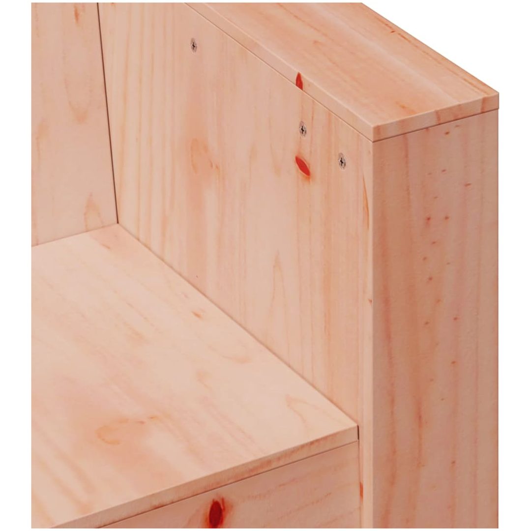 Trädgårdsfåtölj massivt douglasträ vidaXL 79 x 60 x 62 cm – bild 7