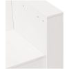 Trädgårdsfåtölj vit massiv furu vidaXL 79 x 60 x 62 cm – miniatyr 7