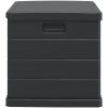 Trädgårdsförvaringsbox - Antracit, , Plast, 170 L vidaXL 77.5 x 54.5 x 53 cm – miniatyr 8