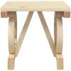 Trädgårdsfotpall massivt granträ vidaXL 40 x 36,5 x 38,5 cm – miniatyr 4