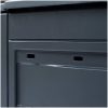 Trädgårdskompost 2 st grå 60x60x73 cm 520 L vidaXL – miniatyr 5