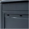 Trädgårdskompost 3 st grå 60x60x73 cm 780 L vidaXL – miniatyr 5
