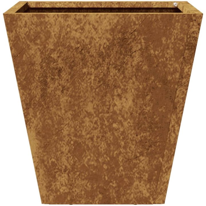 Trädgårdskruka rosttrögt stål vidaXL 30 x 30 x 30 cm – bild 6