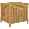 Trädgårdslåda bambu vidaXL 60 x 52 x 55 cm – miniatyr 2