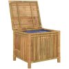 Trädgårdslåda bambu vidaXL 60 x 52 x 55 cm – miniatyr 5
