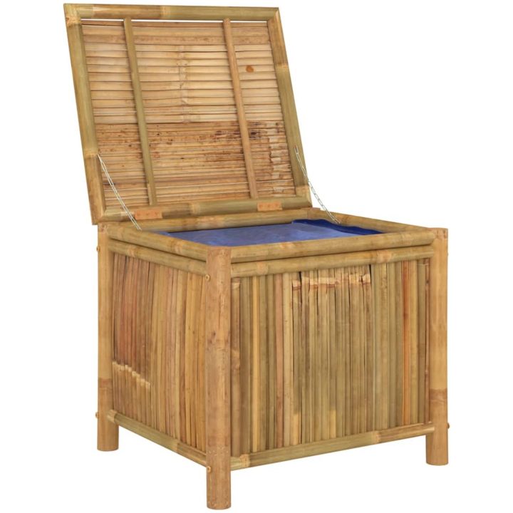 Trädgårdslåda bambu vidaXL 60 x 52 x 55 cm – bild 5