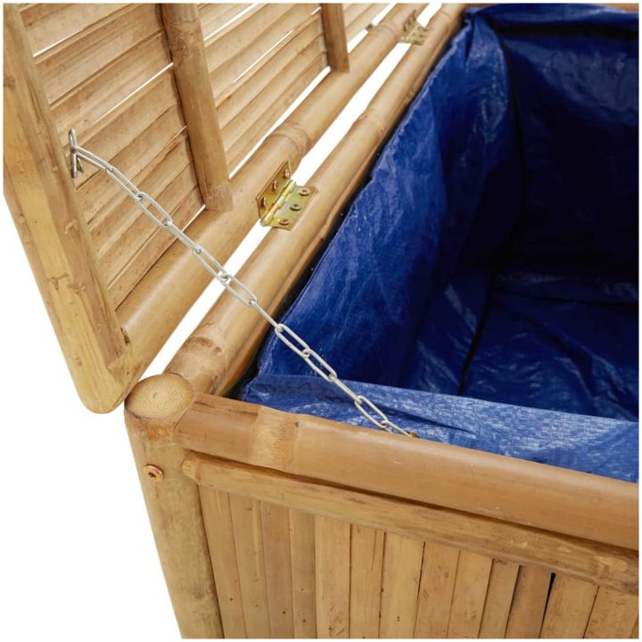 Trädgårdslåda bambu vidaXL 60 x 52 x 55 cm – bild 6