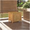 Trädgårdslåda bambu vidaXL 60 x 52 x 55 cm – miniatyr 1