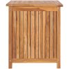 Trädgårdslåda massiv teak vidaXL 60 x 50 x 58 cm – miniatyr 4