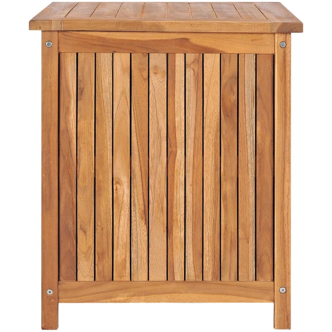 Trädgårdslåda massiv teak vidaXL 60 x 50 x 58 cm – bild 4