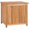 Trädgårdslåda massiv teak vidaXL 60 x 50 x 58 cm – miniatyr 5