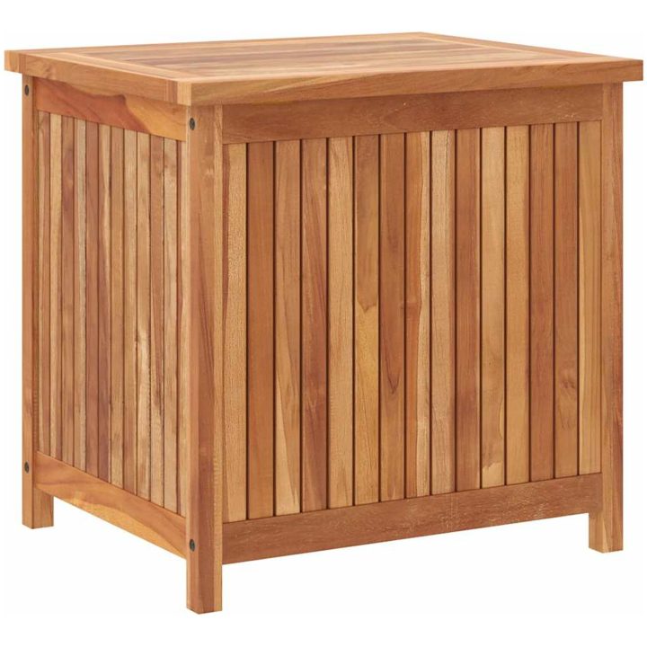 Trädgårdslåda massiv teak vidaXL 60 x 50 x 58 cm – bild 6