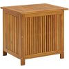 Trädgårdslåda massivt akaciaträ vidaXL 60 x 50 x 58 cm – miniatyr 2