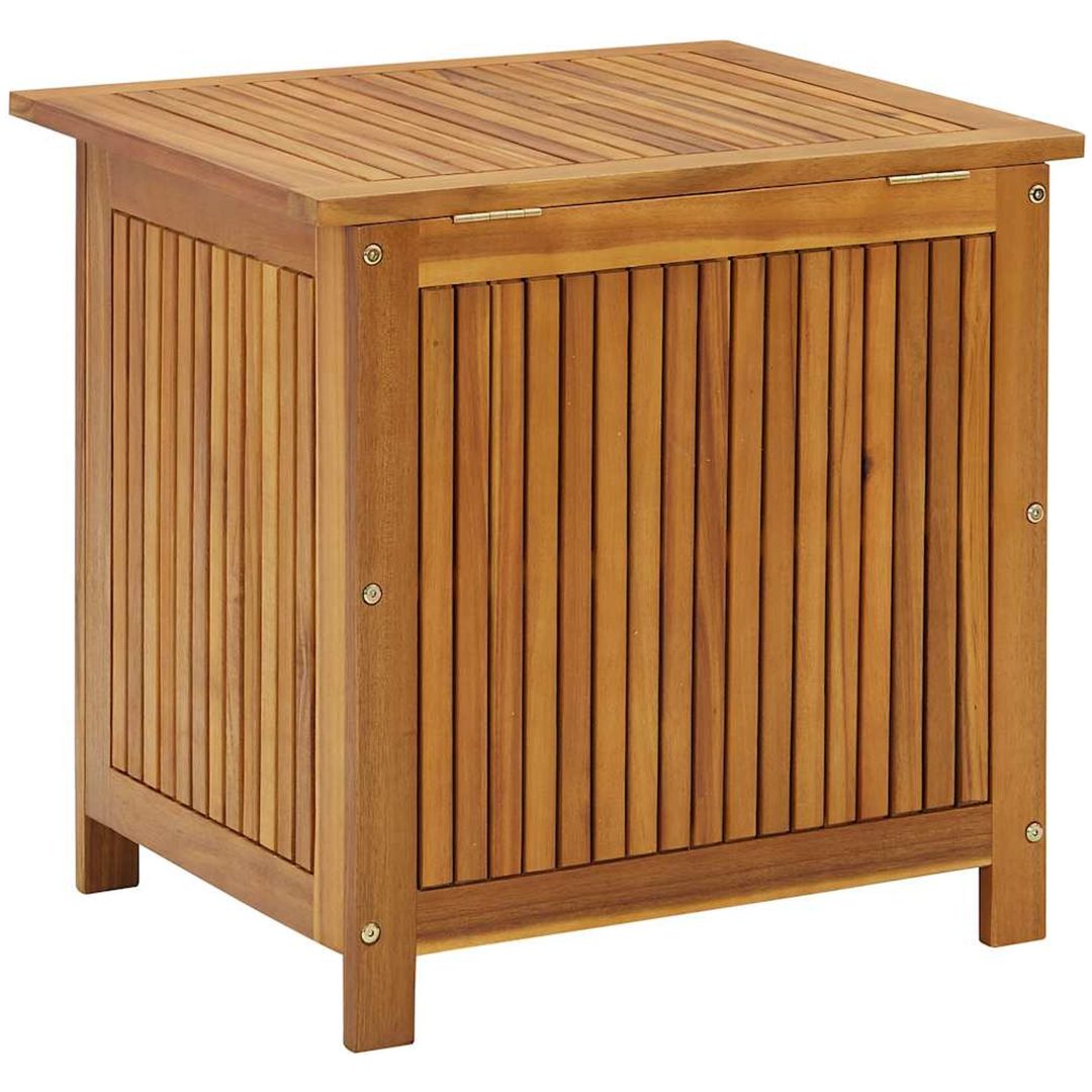 Trädgårdslåda massivt akaciaträ vidaXL 60 x 50 x 58 cm – bild 6