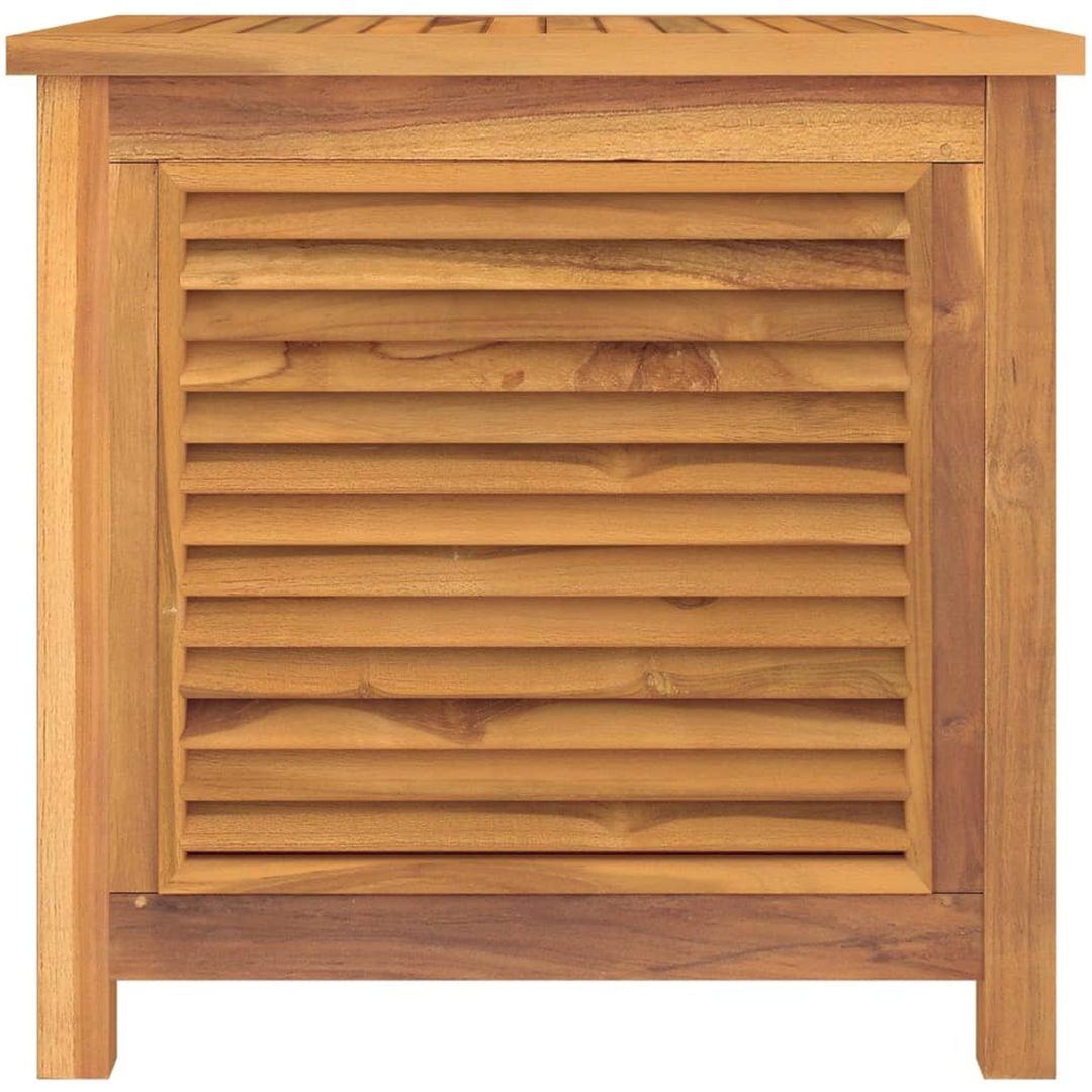 Trädgårdslåda med påse massiv teak vidaXL 60 x 50 x 58 cm – bild 3
