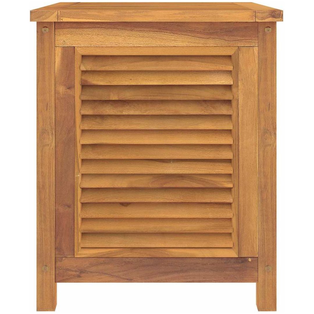 Trädgårdslåda med påse massiv teak vidaXL 60 x 50 x 58 cm – bild 6