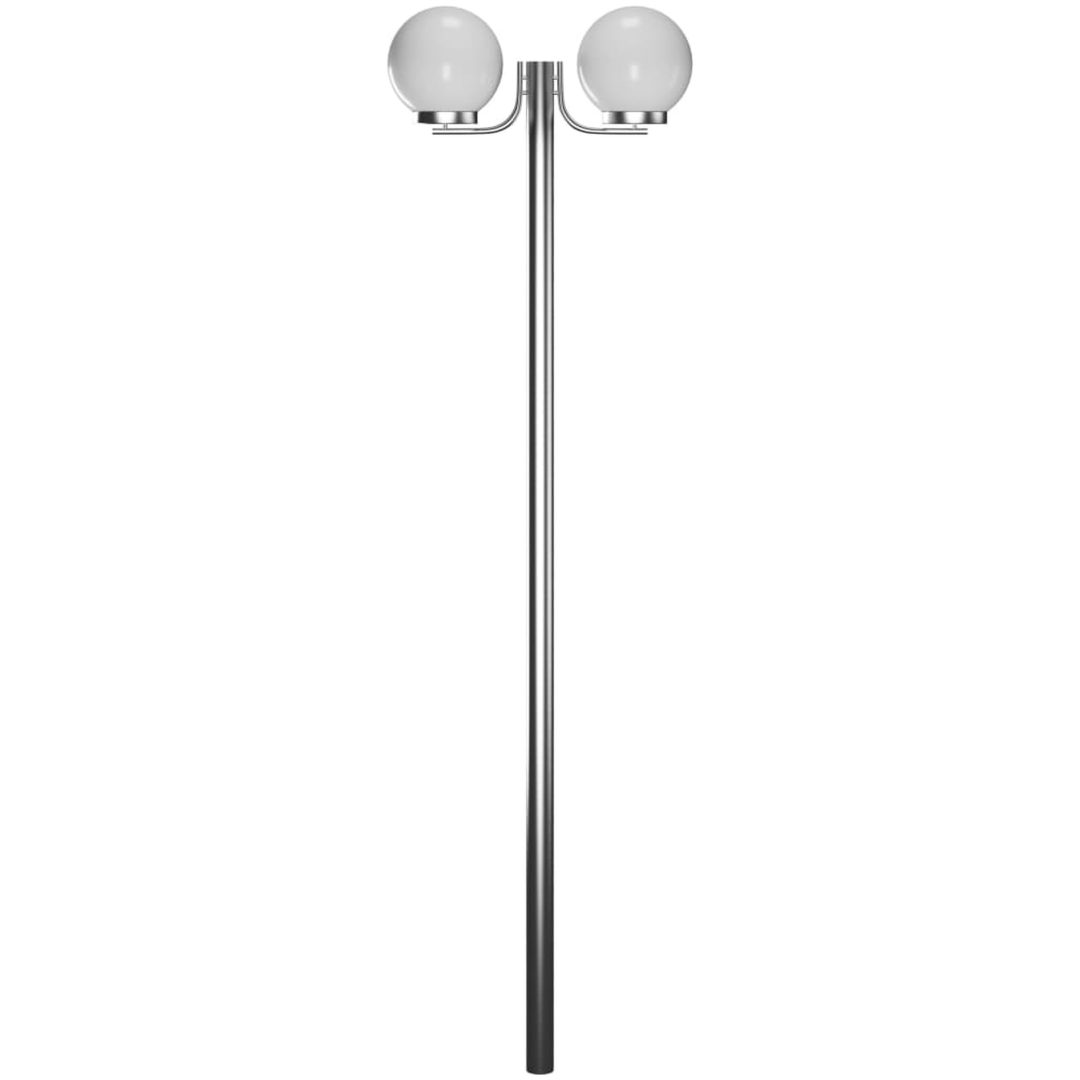 Trädgårdslampa 2 lampor 220 cm vidaXL – bild 2