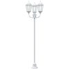 Trädgårdslampa 3-lampor E27 Vit 220 cm Aluminium vidaXL Large – miniatyr 4