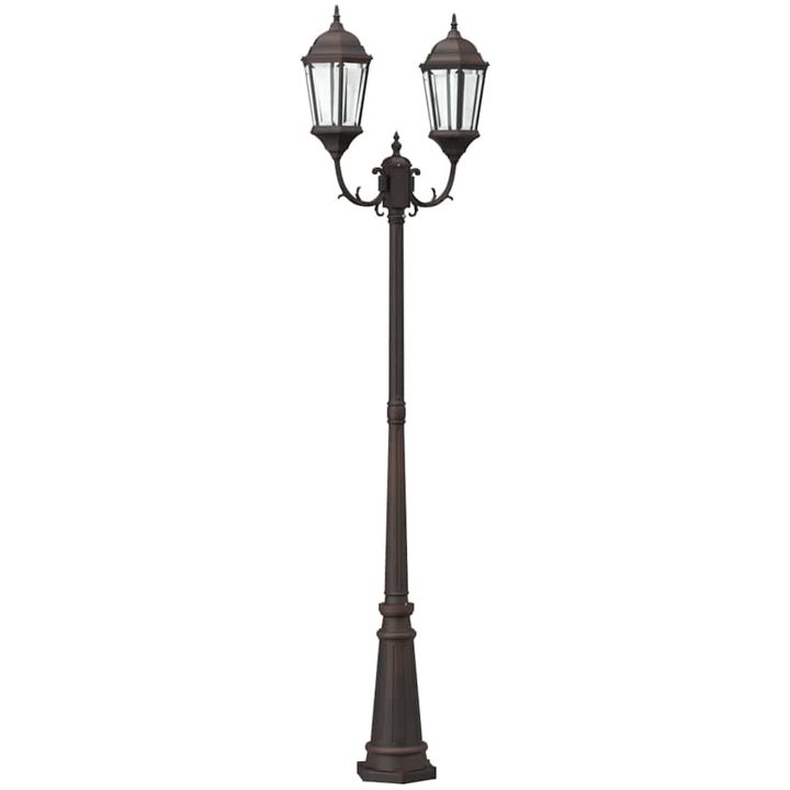 Trädgårdslampa Brons Aluminium Trädgårdslampa vidaXL 68 x 20 x 235 cm – bild 2