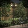 Trädgårdslampa Brons Aluminium Trädgårdslampa vidaXL 68 x 20 x 235 cm – miniatyr 3